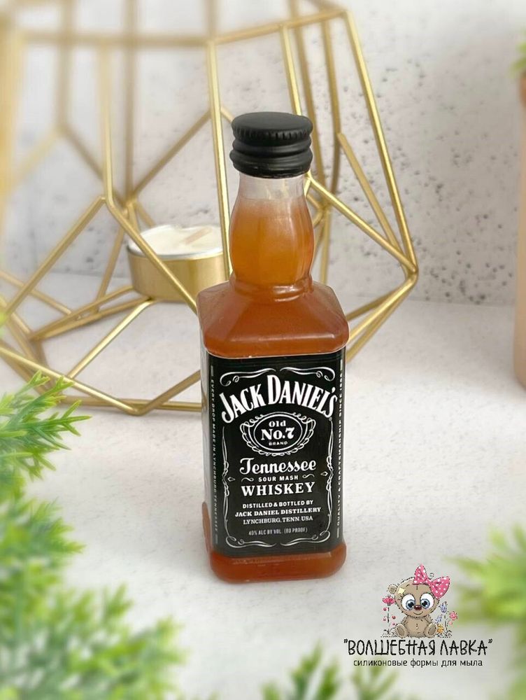 Силиконовая форма Бутылка Jack Daniels