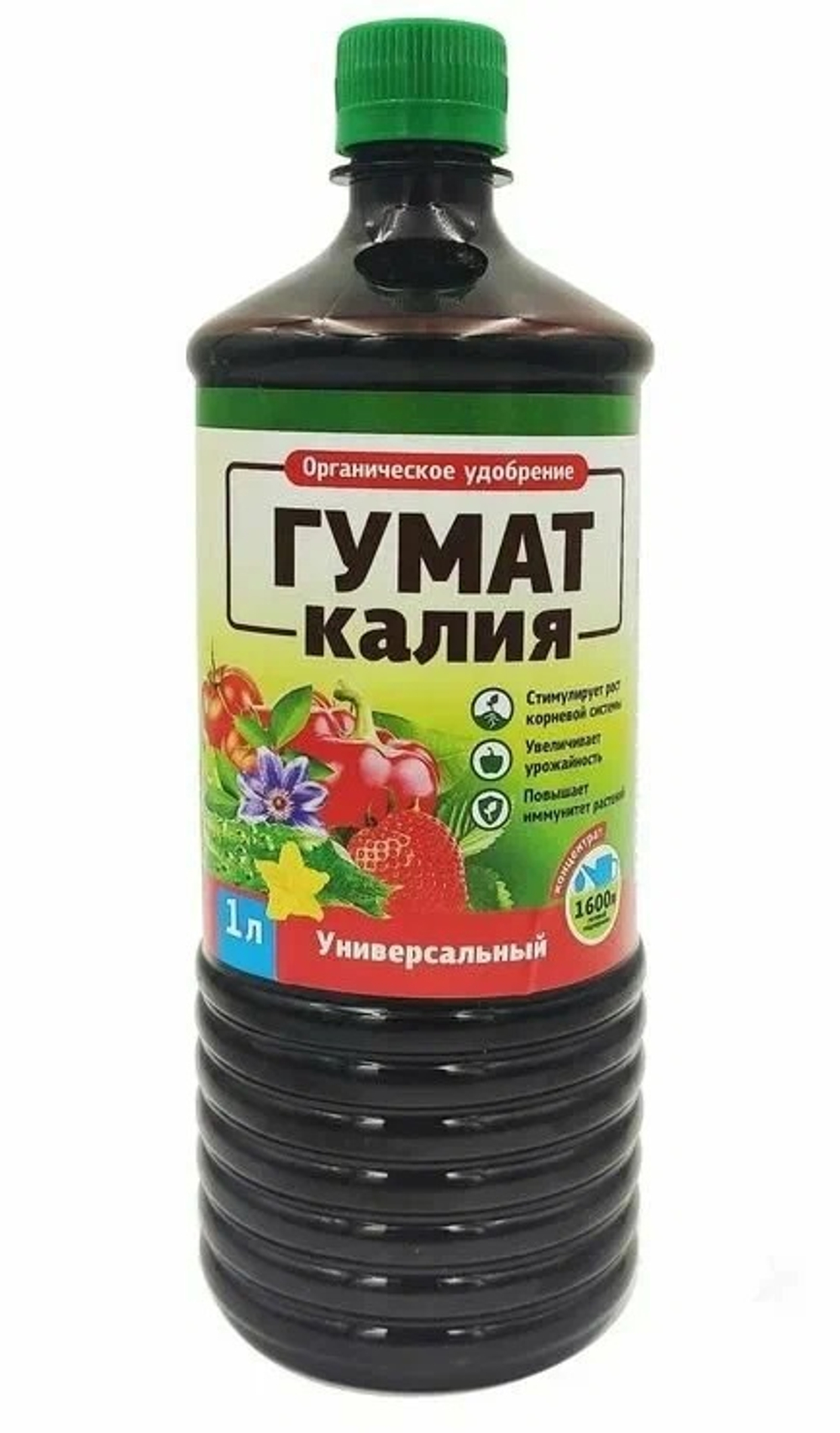 Удобрение Гумат Калия универсальный 1л (Б/М)