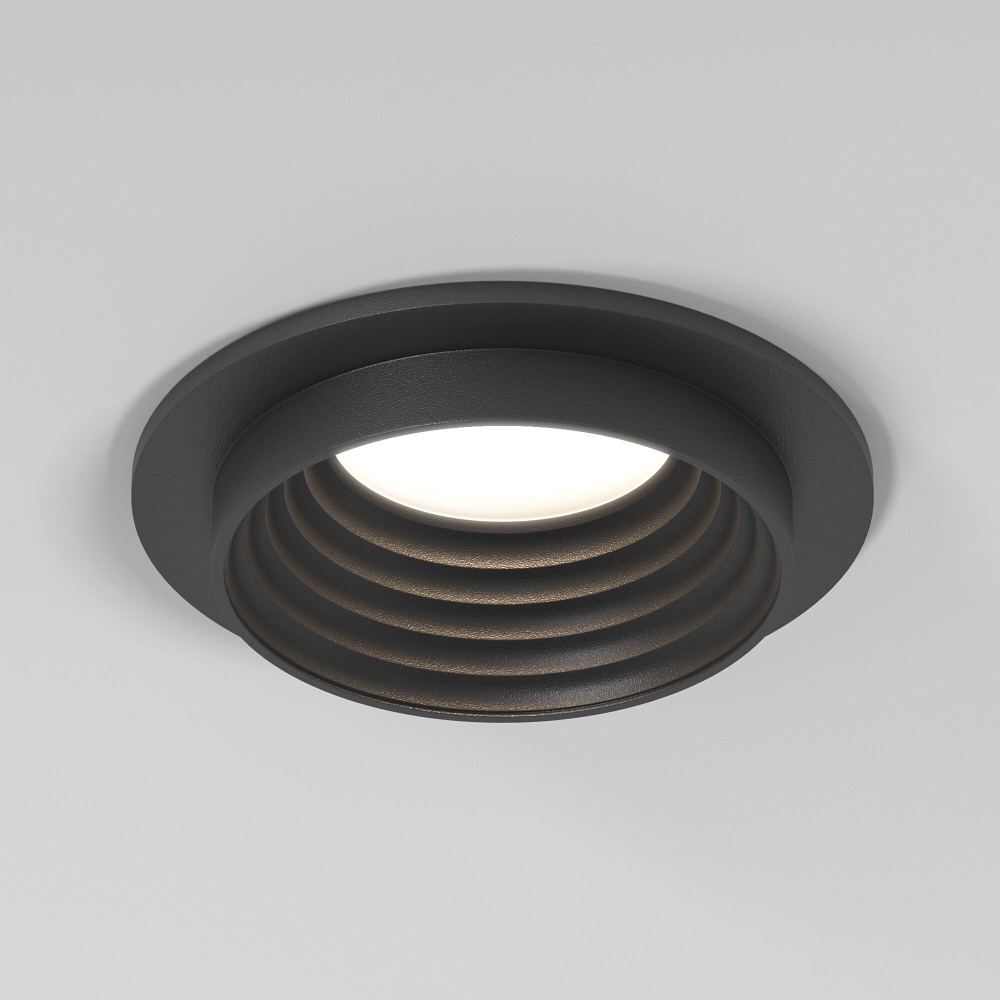 Встраиваемый светильник Elektrostandard Senso 25007/01 черный