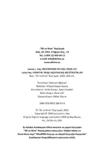 Həyatını yaxşılaşdıracaq meditasiyalar