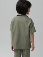 Костюм льнянкой рубашка и брюки