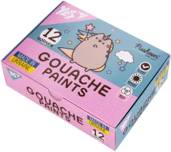 Quaş \ Гуашь\ Boya quaş 12rəng 20ml 230402 Pusheen YES
