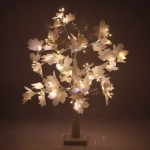 Фигура световая «Клён белый» 55 см 90 ламп LED на батарейках, 8 реж, USB питание, DC вход (мерцание)