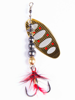 Блесна вращающаяся Lucky John SHELT BLADE 3.0г 010 в блистере