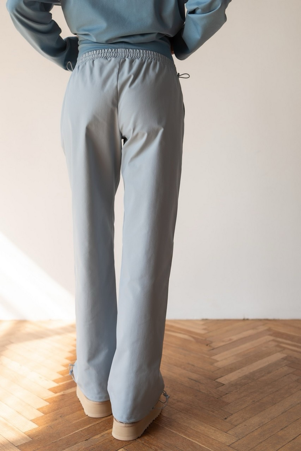 Брюки Карго Rain для беременных, Серо-голубой