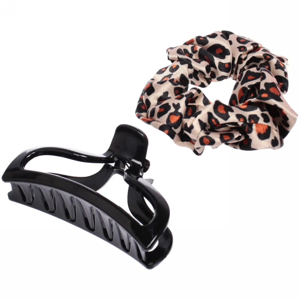 Бигуди для волос «Curling- Роскошный леопард», 22*8*5см