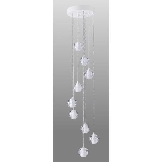 Подвесная люстра Crystal Lux Gaspar SP9 D300 White