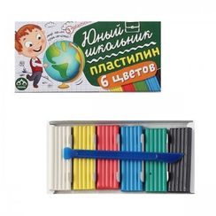 Plastlin / Пластилин "Gənc məktəbli" 6 rəng
