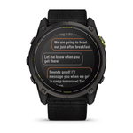 Часы Garmin Enduro 3 - 51 mm Solar Sapphire Carbon Gray DLC Titanium / Black UltraFit Nylon Strap