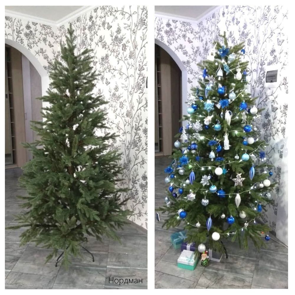 Елка искусственная «НОРДМАН» (Литая) 180 см / 1.8 м