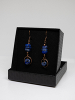 Серьги из лазурита