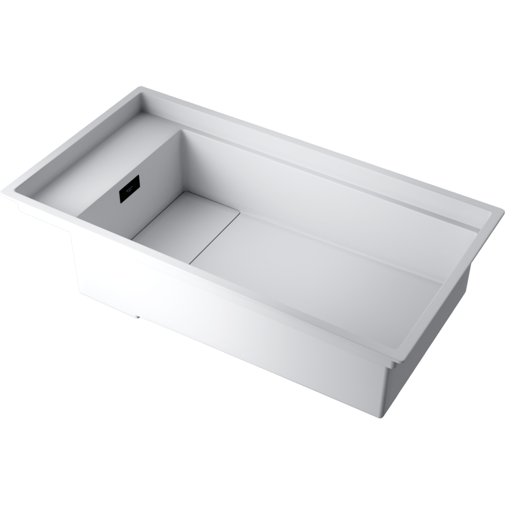 Мойка Omoikiri Kinaru Pro 86-U/I-WH Artceramic/белый