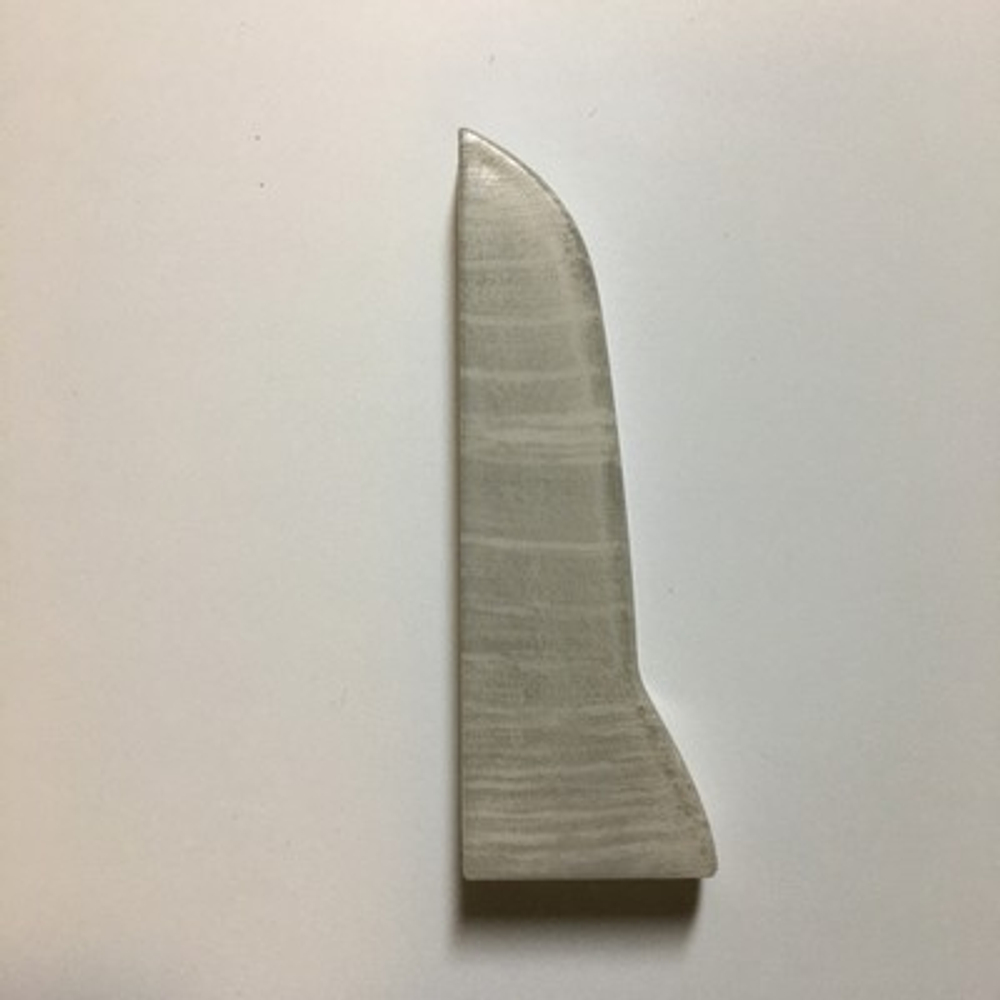 Заглушка левая к плинтусу "LIDER-75" 741 Дуб морской