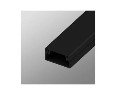Кабель-канал ПВХ 20х10 (2м) чёрный ( 10 штук )