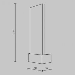 Накладной светильник Maytoni Ornate MOD318WL-L3CH3K