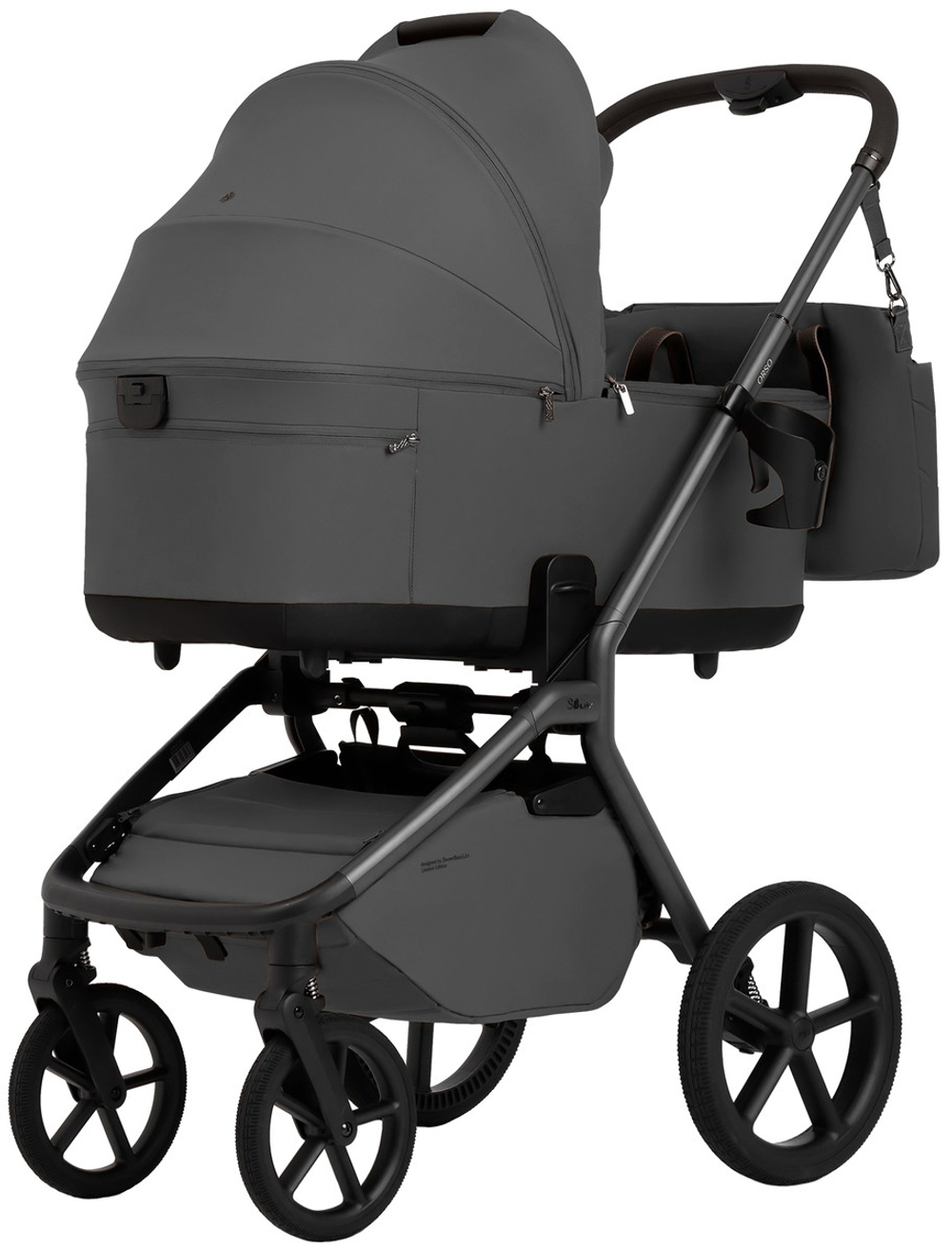 Коляска 3 в 1 Sweet Baby SBL Orso New + автокресло Elegante Plus New Dark Grey