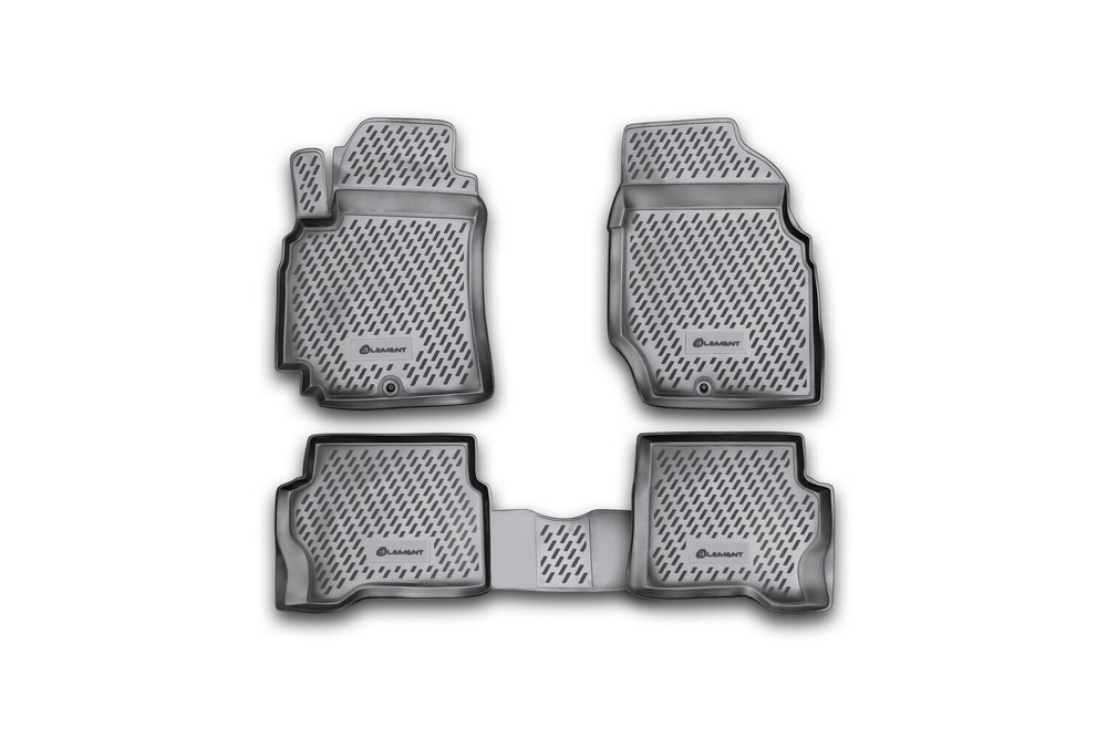 Коврики Standard, в салон NISSAN Almera Classic 2006- , 4 шт. (полиуретан, чёрные) Element.CARNIS00001