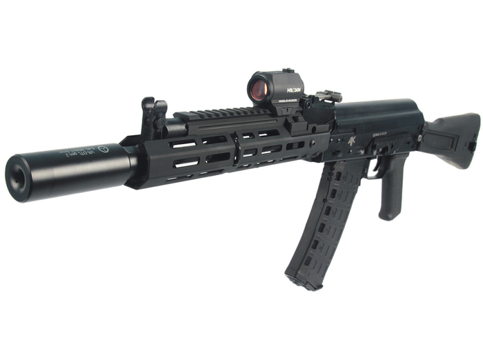 Цевьё с газовой трубкой SAG MK1 для АК, 5 M-LOK (с вырезом под оковку) (S20034)