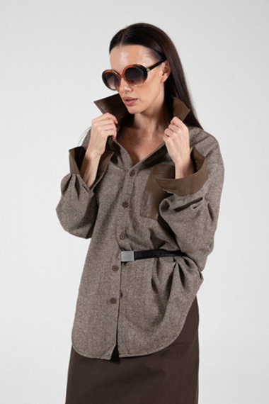 Рубашка в мужском стиле MENS