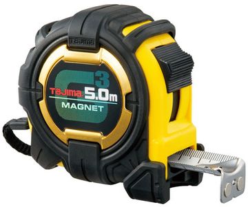 Рулетка измерительная 5м с магнитным зацепом G3 Lock Tajima G3M750MT