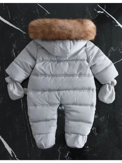 Зимний комбинезон для новорожденного