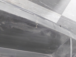 Юбка заднего бампера Volkswagen Passat B7 11-15 Б/У Оригинал 3AF807521A