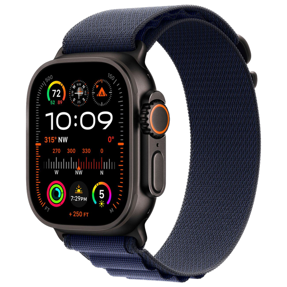 Умные часы Apple Watch Ultra 2 49 мм Black Titanium Alpine Loop Navy