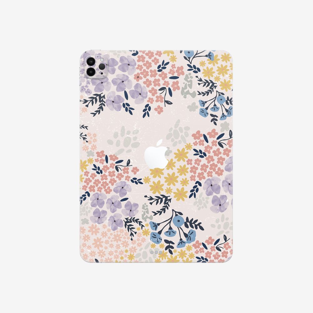 Виниловая наклейка FLORAL SPLASH для MacBook