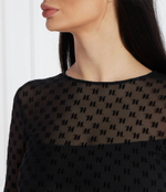 Блузка kl mesh Karl Lagerfeld - черный(240W1730)