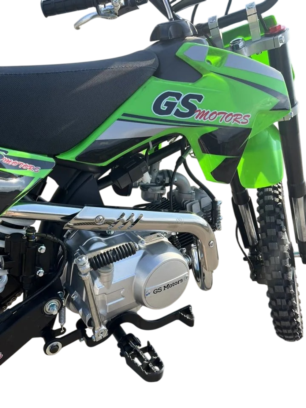 Питбайк 125 Motoland GS Motors S12 17/14 Зеленый