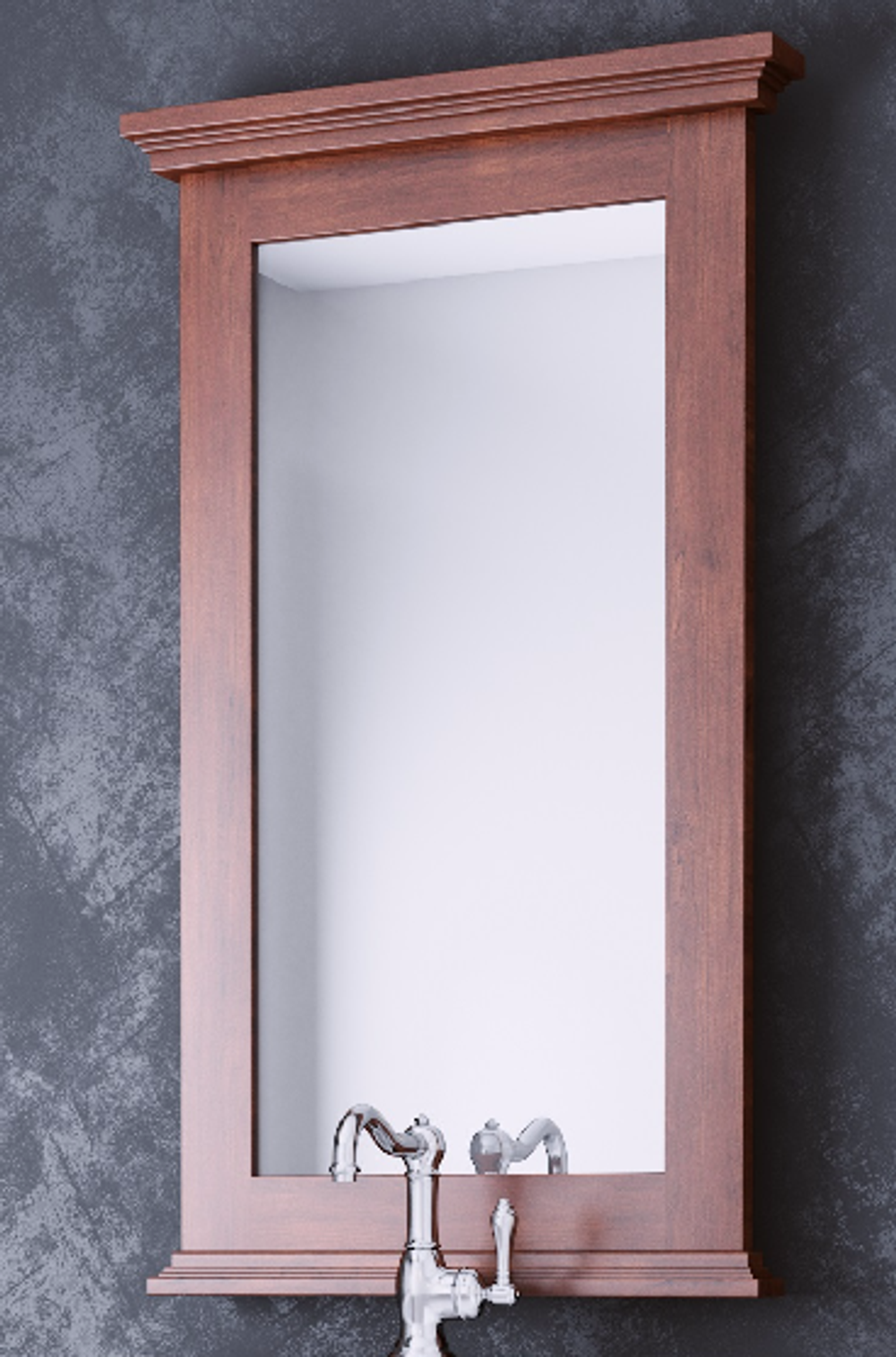 Зеркало ПАЛЕРМО 50, светлый орех