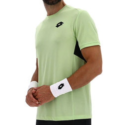 Мужская теннисная футболка Lotto Squadra IV - butterfly green