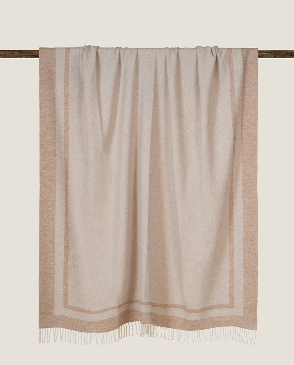 Плед 130х170 Frati Home Country Cammello бежевый