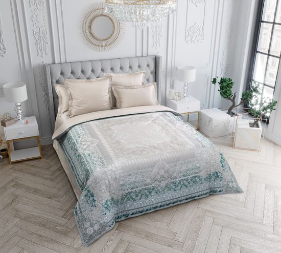 Семейный комплект постельного белья Утреннее эхо Мако-сатин Legends