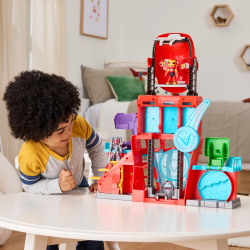 Hasbro Железный человек и суперкоманда - Железная четверка База супергероев свет и звук G1259