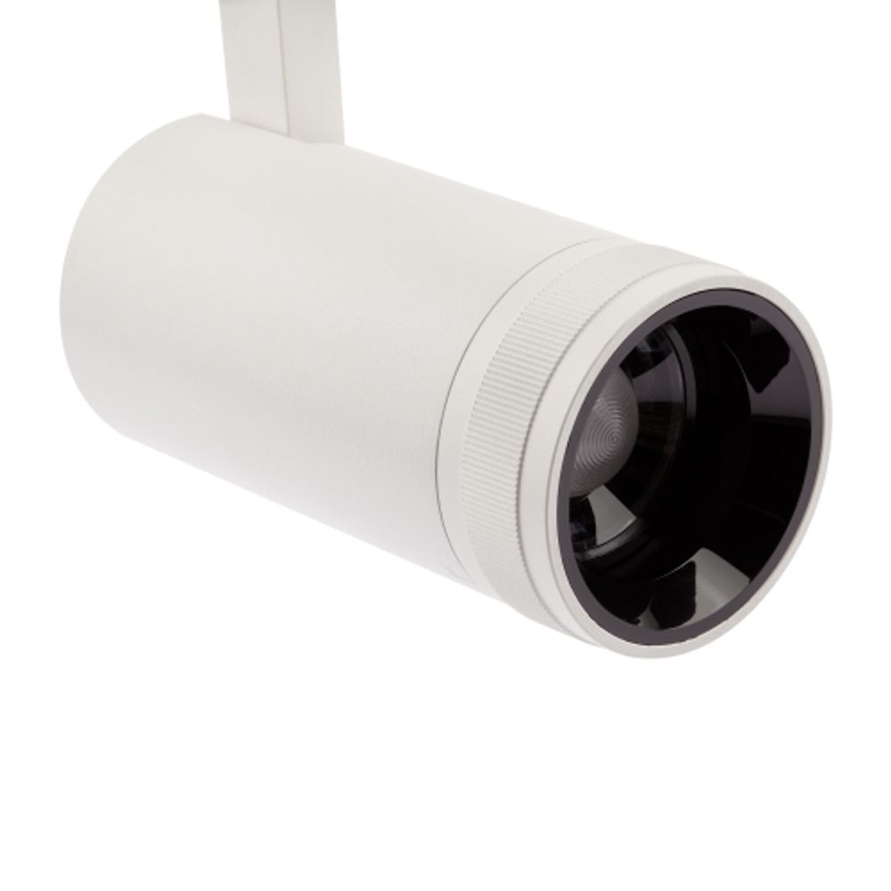 Трековый светильник трехфазный ЭРА STR-30-99-40K-W30 регулируемый луч 4000K белый