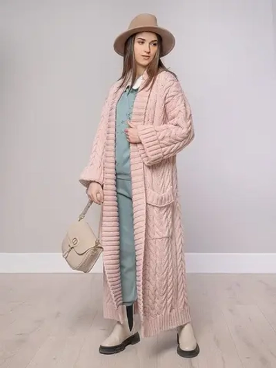 Кардиган женский длинный весна