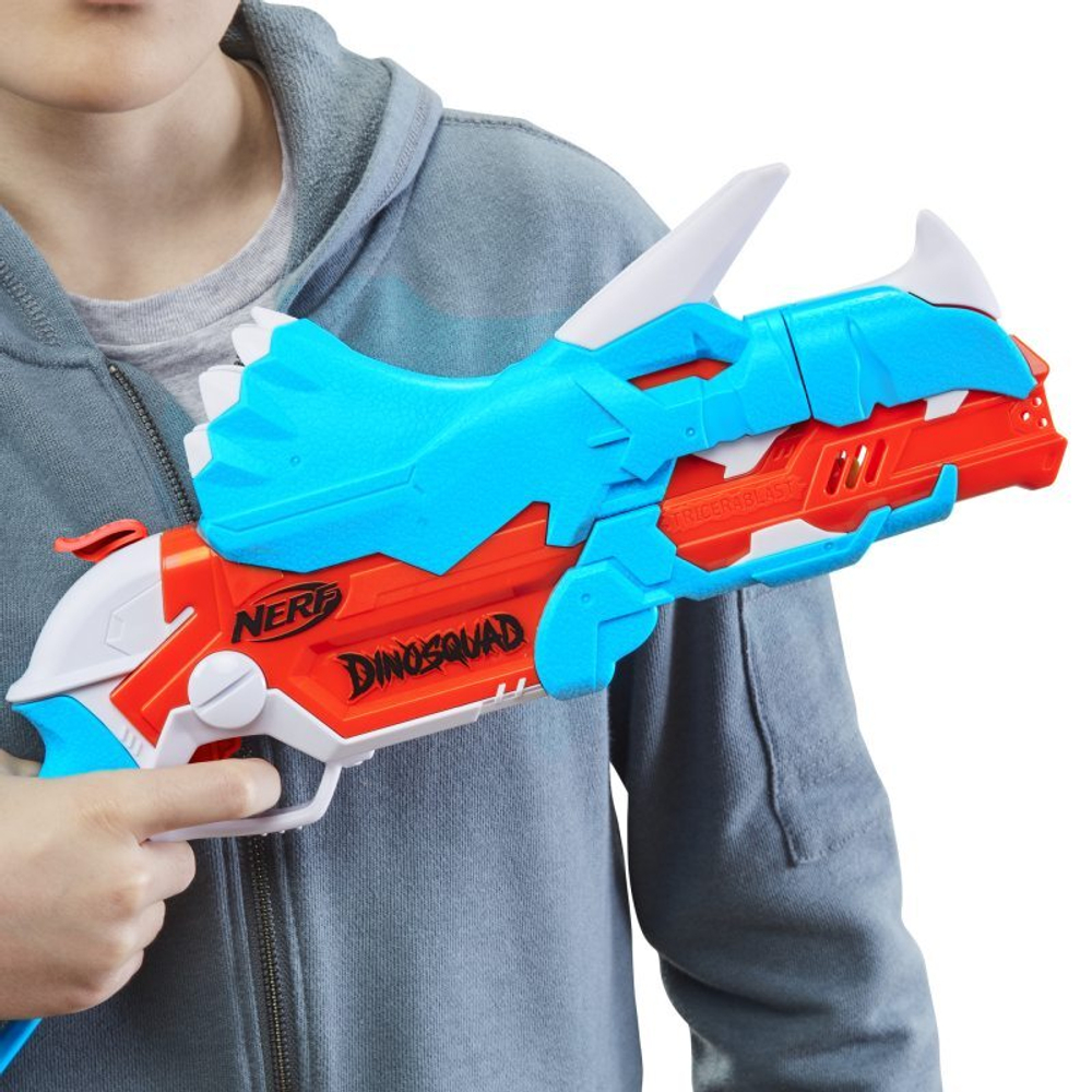 Hasbro Nerf DinoSquad - Tricer-Blast Launcher + стрелы F0803