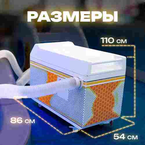 Машина для чистки и дезинфекции шаров (шаромойка) BallMaster, 25000 шаров/час