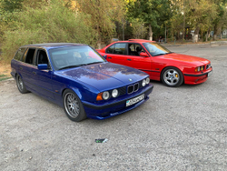 BMW E34 Mtech Передний бампер под съемные молдинги