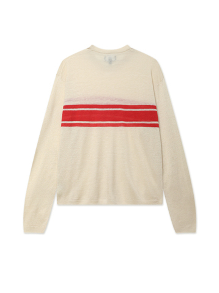 Мужской Свитер (Round-neck) Striped