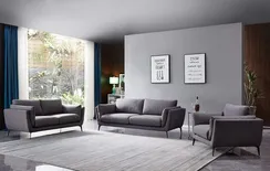 Трехместный диван Amsterdam темно-серый