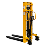 Ручной гидравлический штабелер SDJ 1025 (г/п 1 т, 2.5 м, фиксированные вилы) SMART