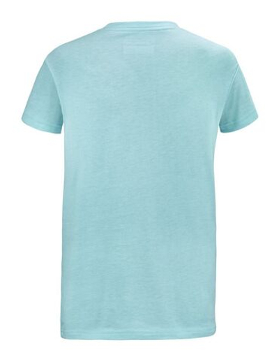 Футболка для мальчика теннисная Babolat Exercise Vintage Tee Boy - angel blue heather