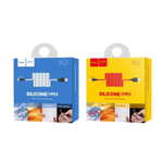 Кабель HOCO X21 USB-Type-C 3A 1м Silicone Black/White