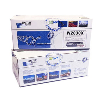 Картридж W2030X для HP Color LJ M454, M455,MFP M479 (415X) черный (7,5K)БЕЗ ЧИПА! UNITON Premium GREEN LINE (Eco Protected)