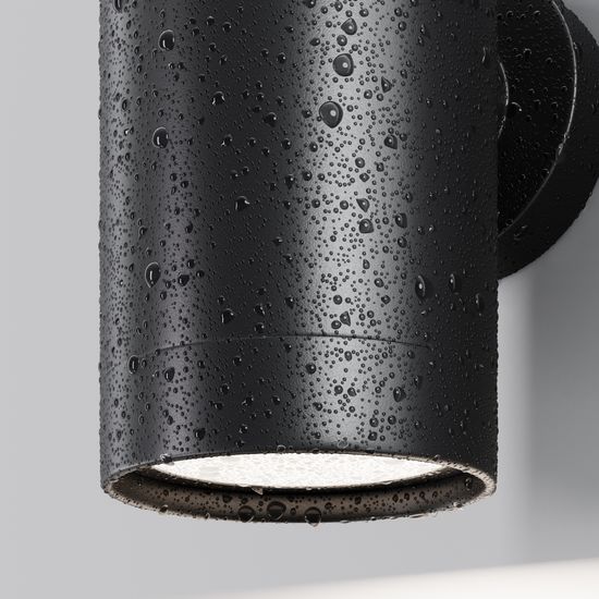 Уличный настенный светильник Outdoor O493WL-01B