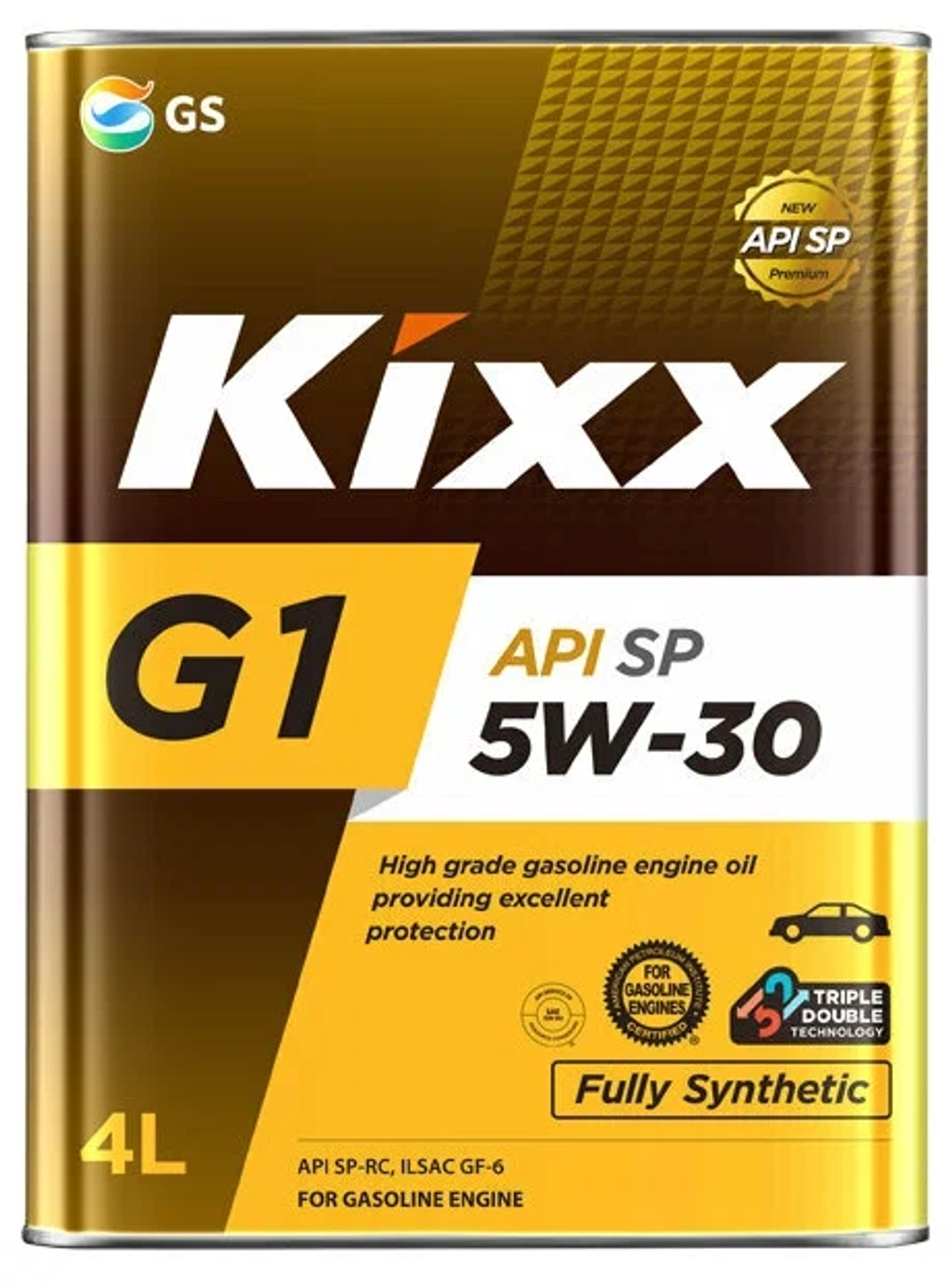 Моторное масло Kixx G1 5W-30, SP, синтетическое, 4 л