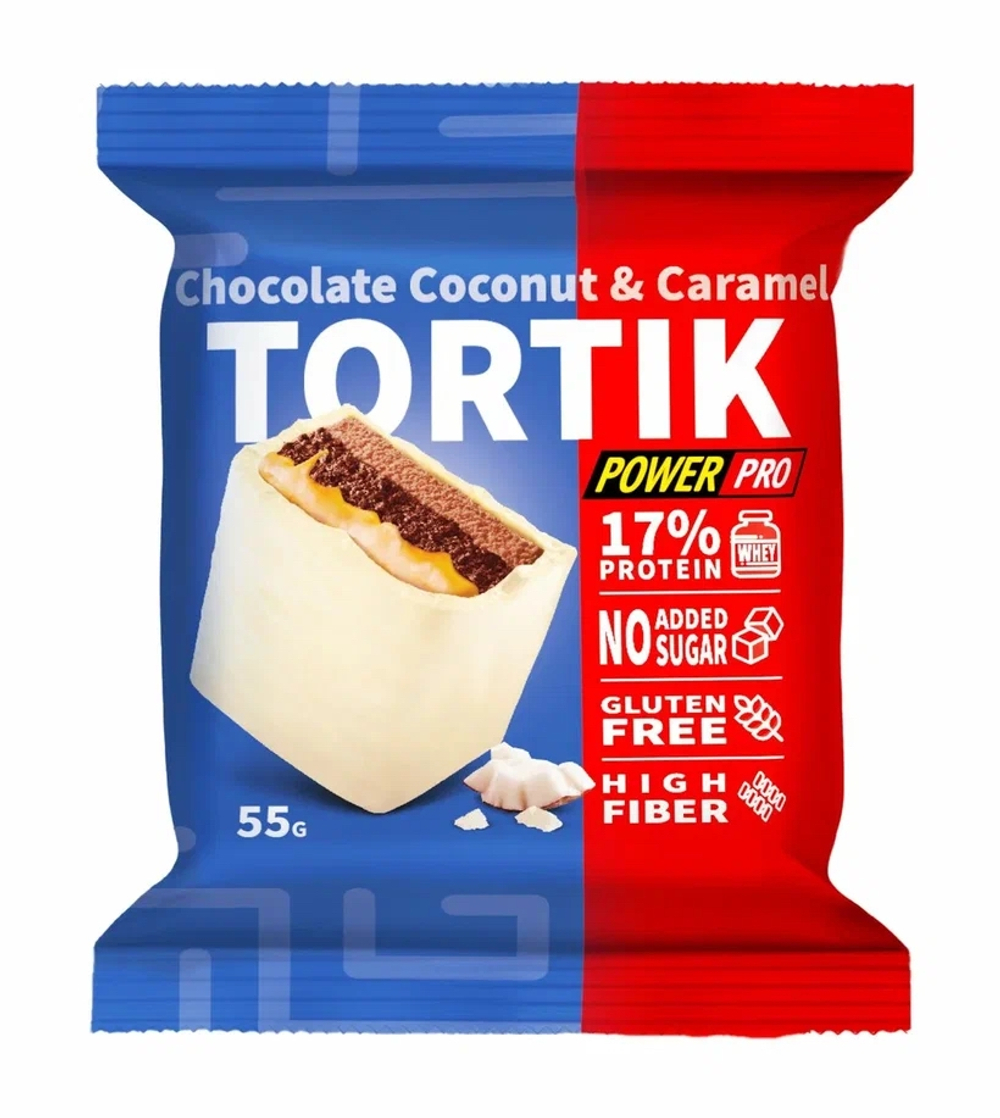 PowerPro Tortik Протеиновое пирожное (55 гр.)