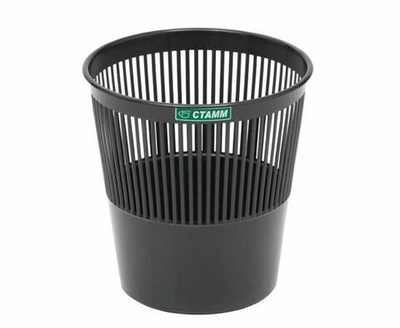 Корзина для бумаг пластиковая